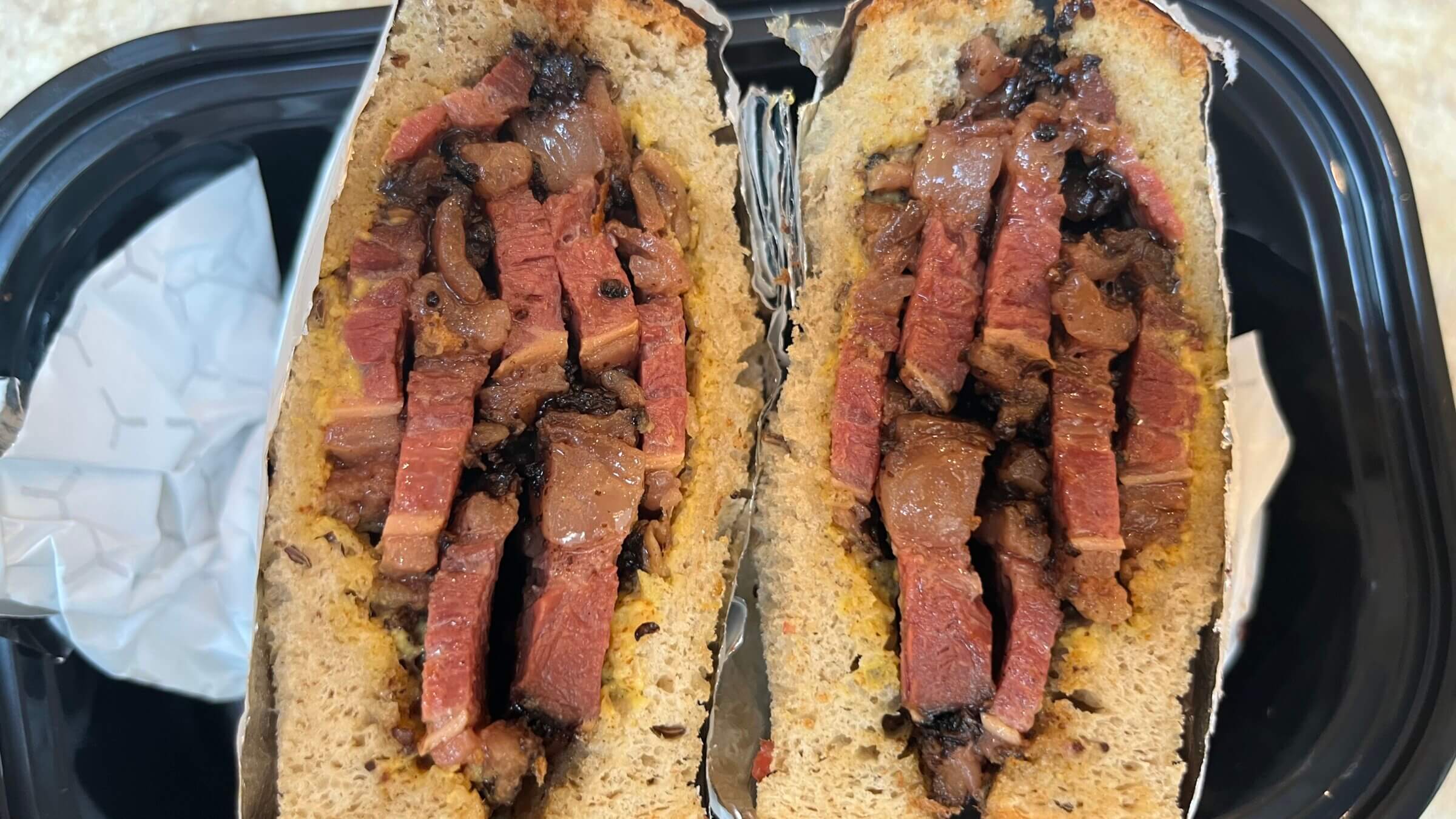 According to the owner of San Wei, its pastrami is second only to Katz's.